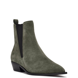 Botin NINE WEST Wndanzy  Piel acabado gamuza Color Verde