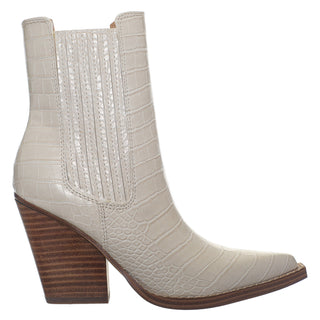 Botin NINE WEST Wnglena3  Sintetico Color Blanco