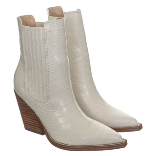 Botin NINE WEST Wnglena3  Sintetico Color Blanco