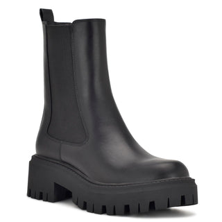 Bota con Tacon NINE WEST Wnrives3  Sintetico Color Negro