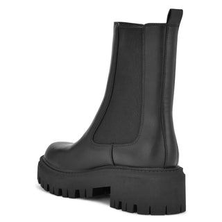 Bota con Tacon NINE WEST Wnrives3  Sintetico Color Negro