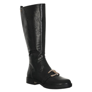 Bota con Plataforma NINE WEST Wnkellin  Sintetico Color Negro