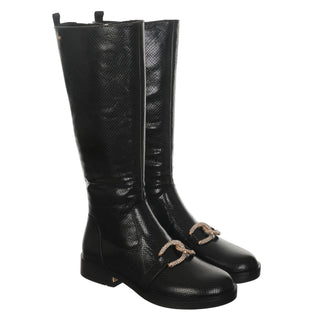 Bota con Plataforma NINE WEST Wnkellin  Sintetico Color Negro