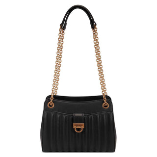 Bolsa Crossbody NINE WEST Nbq122013  Sintetico Color Negro