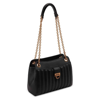 Bolsa Crossbody NINE WEST Nbq122013  Sintetico Color Negro