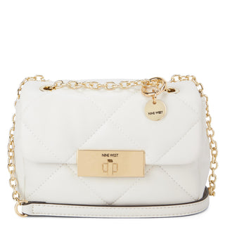 Bolsa Crossbody NINE WEST Ngq126678 Marian Sintetico Color Blanco