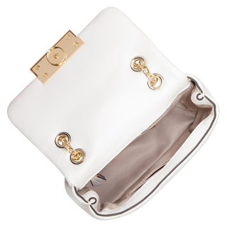 Bolsa Crossbody NINE WEST Ngq126678 Marian Sintetico Color Blanco