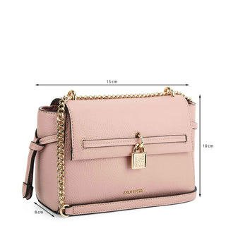 Bolsa Crossbody NINE WEST Ngv126321 Elara Sintetico Color Rosa