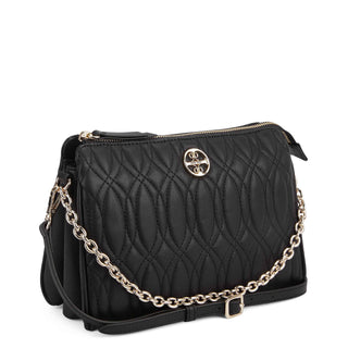 Bolsa Crossbody NINE WEST Nqg127113  Sintetico Color Negro