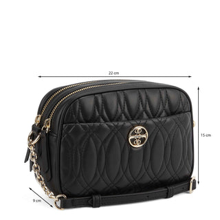 Bolsa Crossbody NINE WEST Nqg127114  Sintetico Color Negro