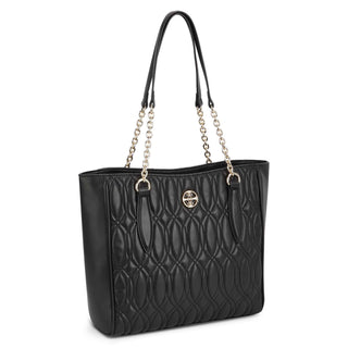 Bolsa Tote NINE WEST Nqg127123  Sintetico Color Negro