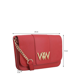 Bolsa Crossbody WESTIES Hbkaterine2we  Sintetico Color Rojo