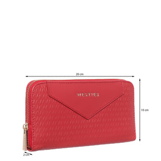 Cartera WESTIES Hbecstasy75we Sajen Sintetico mo Color Rojo