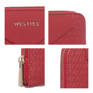 Cartera WESTIES Hbecstasy75we Sajen Sintetico mo Color Rojo