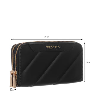 Cartera WESTIES Hbyarmulke30we Irich Sintetico Color Negro