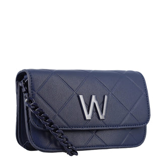 Bolsa Crossbody WESTIES Hbliozawe Lafata Sintetico Color Azul