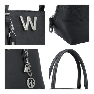 Bolsa de Mano WESTIES Hbgigiwe Mezereon Sintetico Color Negro