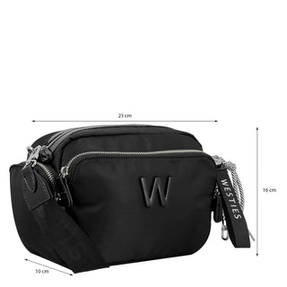 Bolsa Crossbody WESTIES Hbmiroku2we  Textil Color Negro