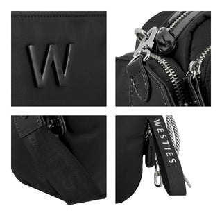 Bolsa Crossbody WESTIES Hbmiroku2we  Textil Color Negro