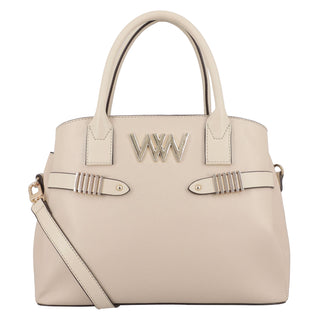 Bolsa de Mano WESTIES Hbuticawe Cheril Sintetico Color Beige