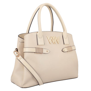 Bolsa de Mano WESTIES Hbuticawe Cheril Sintetico Color Beige