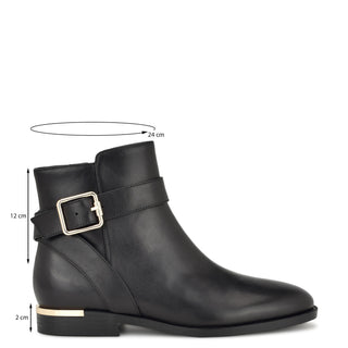 Botin NINE WEST Wnalleva  Piel Color Negro