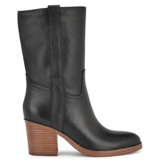 Bota Alta NINE WEST Wnhess  Piel Color Negro