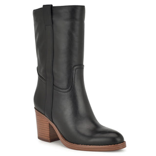 Bota Alta NINE WEST Wnhess  Piel Color Negro