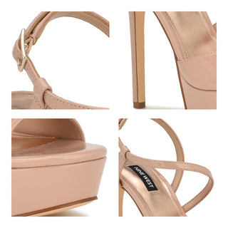 Sandalia NINE WEST Wngeez3  Sintetico Color Beige