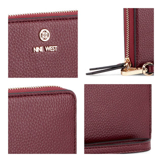 Cartera NINE WEST Ngv130346 Linnette Sintetico Color Vino