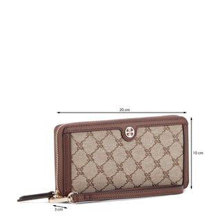 Cartera NINE WEST Ngj127246 Kyelle Textil Color Cafe