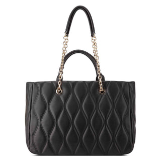 Bolsa tote NINE WEST Ngq133423 Aurelie Sintetico Color Negro