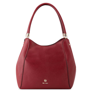 Bolsa tote NINE WEST Ngv130623 Etta Sintetico Color Vino