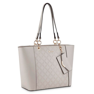 Bolsa Tote NINE WEST Nge542222 Basil Sintetico Color Gris