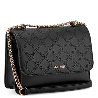 Bolsa Crossbody NINE WEST Nge553521  Sintetico Color Negro