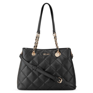 Bolsa de Mano NINE WEST Ngq557209 Malone Sintetico Color Negro