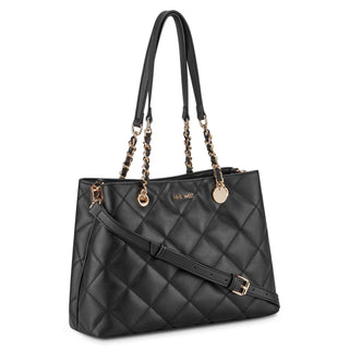 Bolsa de Mano NINE WEST Ngq557209 Malone Sintetico Color Negro