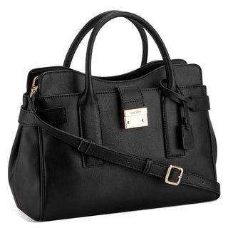 Bolsa de Mano NINE WEST Ngb132906 Margaux Sintetico Color Negro