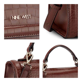 Bolsa Crossbody NINE WEST Ngb557615 Averil Sintetico Color Cafe