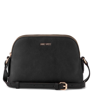 Bolsa Crossbody NINE WEST Ngm119369 Cyra Sintetico Color Negro