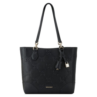 Bolsa Tote NINE WEST Noe108522  Sintetico Color Negro