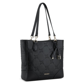 Bolsa Tote NINE WEST Noe108522  Sintetico Color Negro