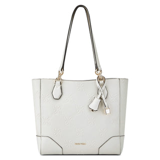 Bolsa Tote NINE WEST Noe108522 Brooklyn Sintetico Color Blanco