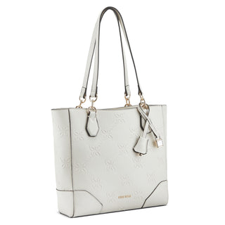 Bolsa Tote NINE WEST Noe108522 Brooklyn Sintetico Color Blanco