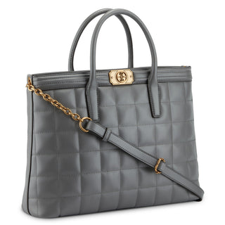 Bolsa Tote NINE WEST Nbb134123  Sintetico Color Gris