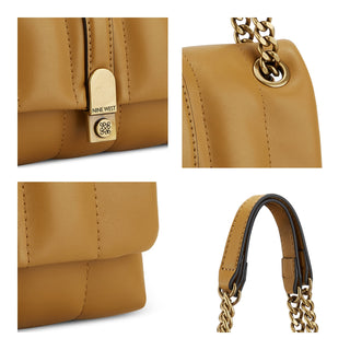 Bolsa Crossbody NINE WEST Nbq134472 Evadne Sintetico Color Amarillo