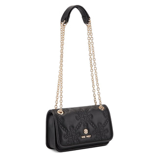 Bolsa Crossbody NINE WEST Nlq133178  Sintetico Color Negro