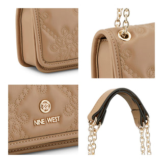 Bolsa Crossbody NINE WEST Nlq133178 Saoirse Sintetico Color Beige