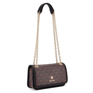 Bolsa Crossbody NINE WEST Ntl134778  Sintetico Color Cafe