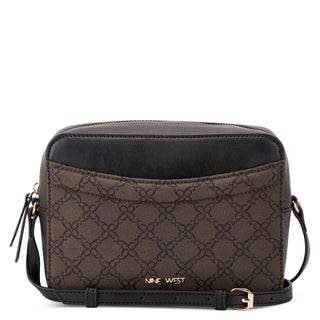 Bolsa Crossbody NINE WEST Ngj556770 Kamari Sintetico Color Negro